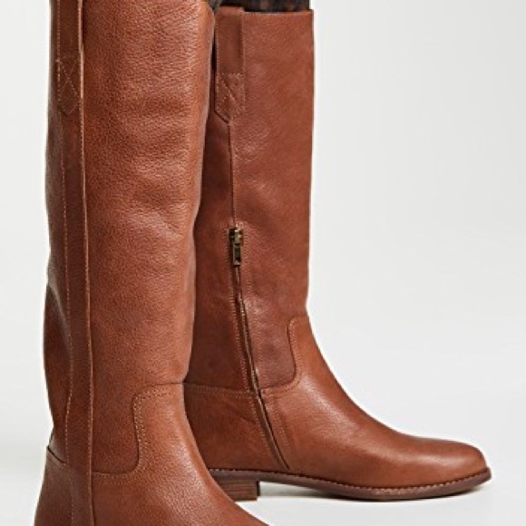 Madewell Brown Leather Women's Boots - Picture 2 of 8